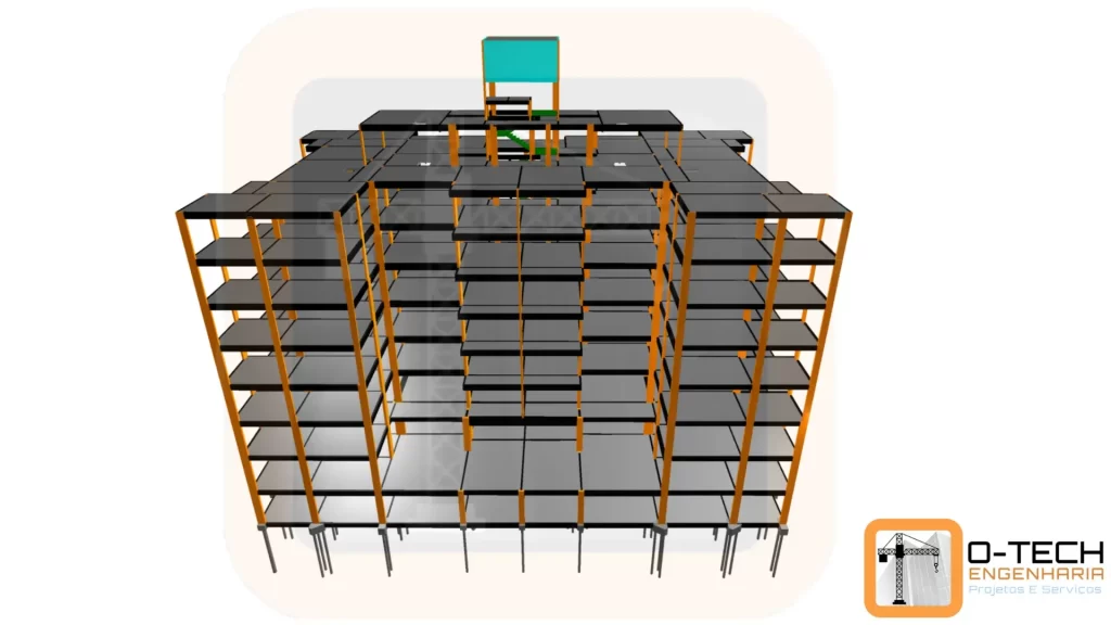 PROJETO ESTRUTURAL RESIDENCIAL PARA USO MULTIFAMILIAR COM PAVIMENTO GARAGEM