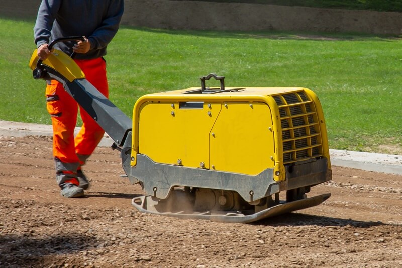 equipamentos compactação de solo