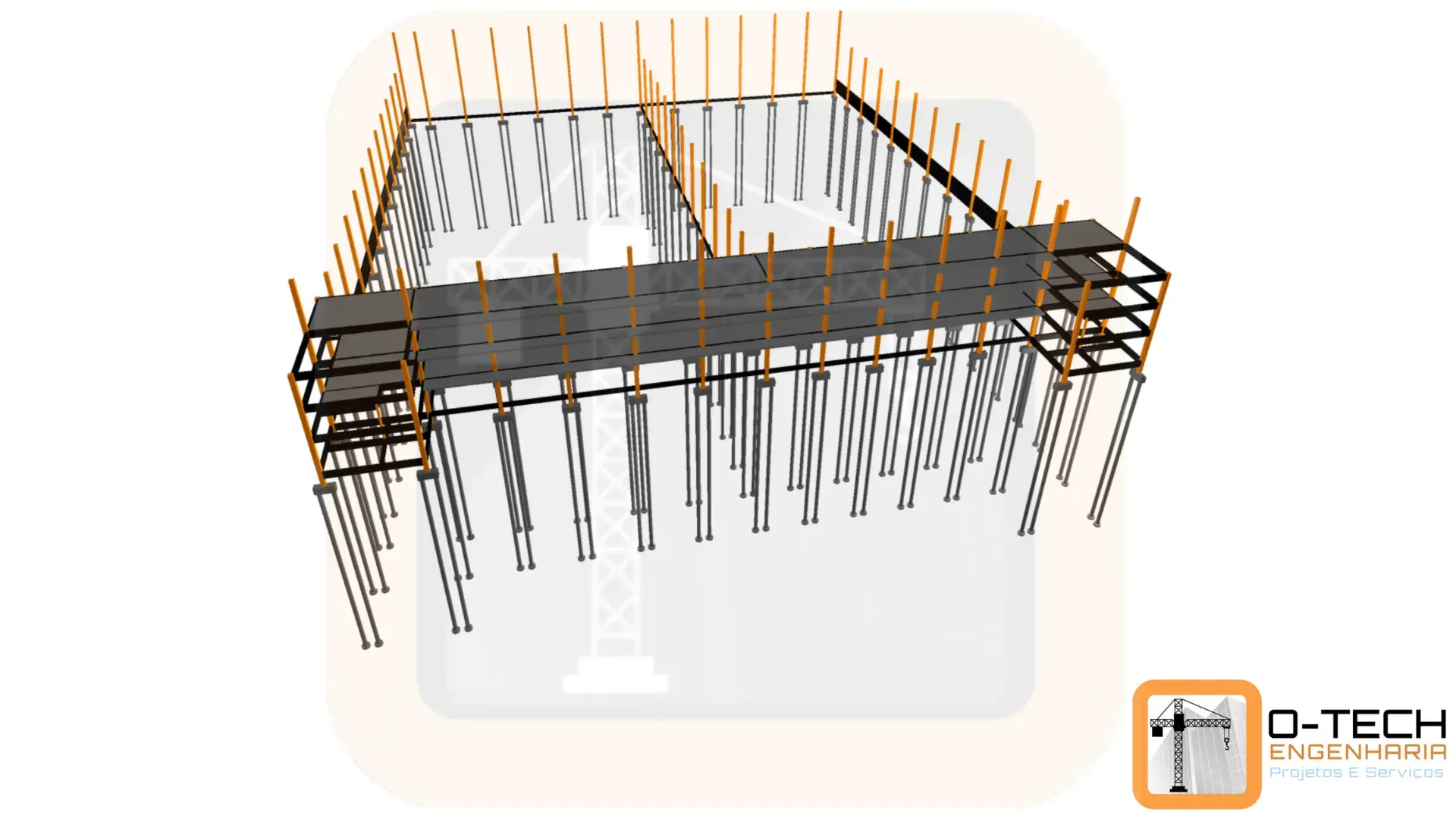 Projeto Estrutural Galpao Estrutura Mista Palhoca SC 2