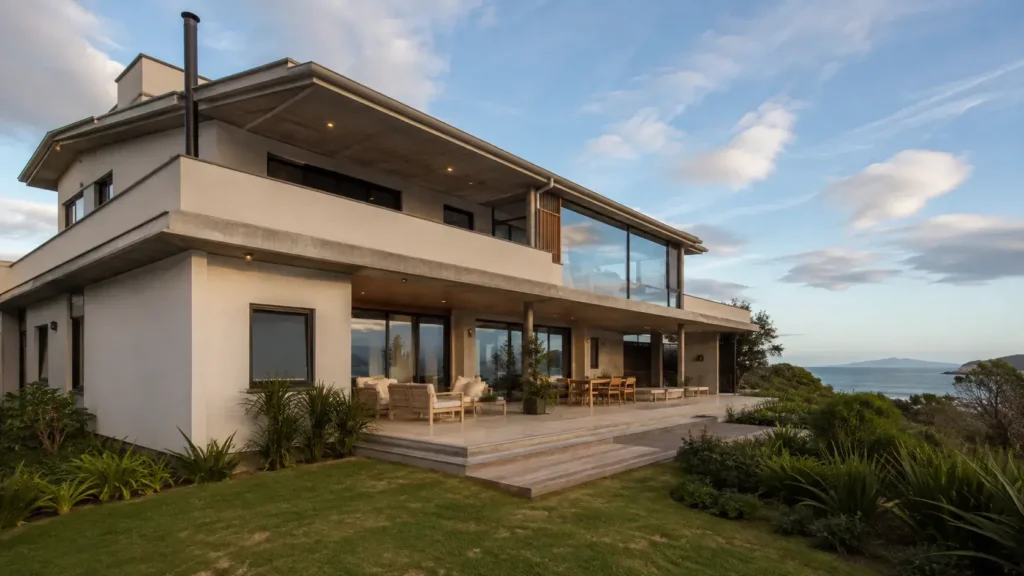 Casa na praia protegida contra maresia, corrosão e umidade no litoral de Florianópolis